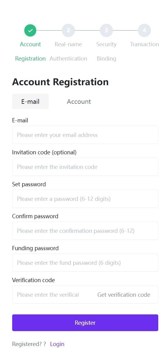 KEN-EX's registration information