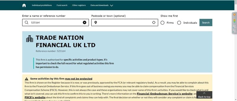 Trade Nation's UK FCA regulation inquiry
