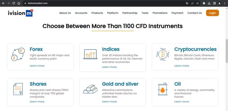 取引商品情報1を表示する公式ウェブサイト