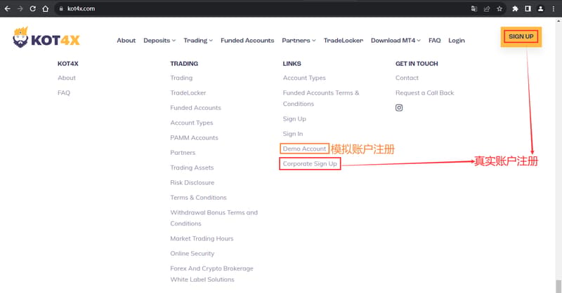 Thông tin đăng ký tài khoản trên trang web 1