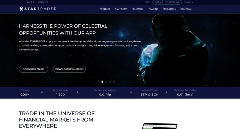 STARTRADER·星迈 官网