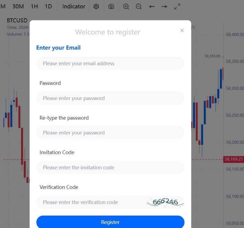 Quy trình đăng ký tài khoản của LeaSen Financial Limited