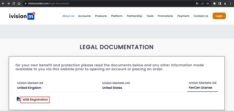 公式ウェブサイトに表示される会社監督情報