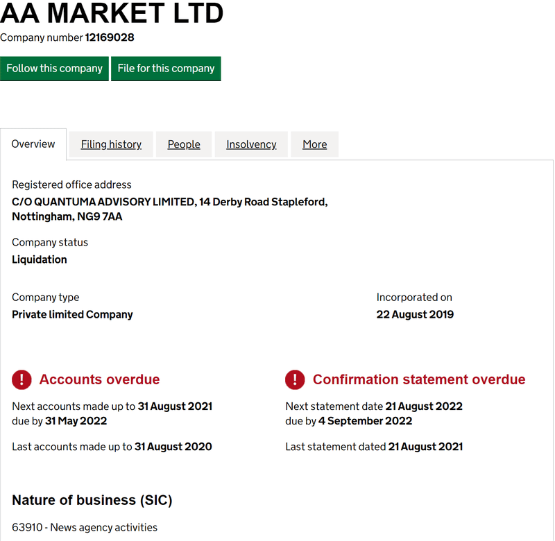 AAmarketltd