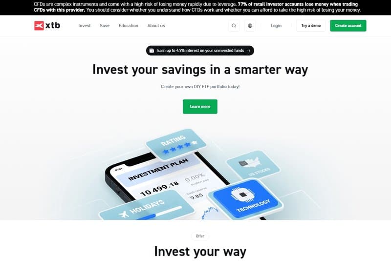 XTB 官網