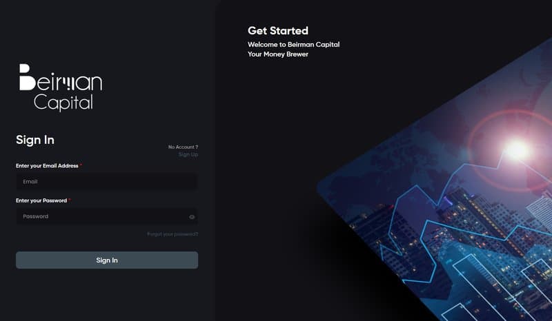 Beirmancapital 등록 절차