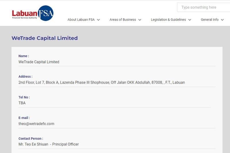WeTrade LFSA Inquiry