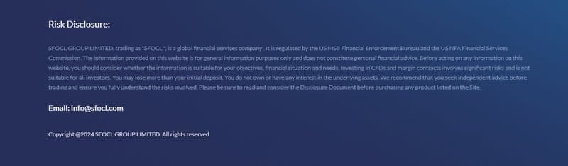 SFOCL官网的客户支持