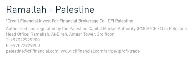 CFI PMCA查询