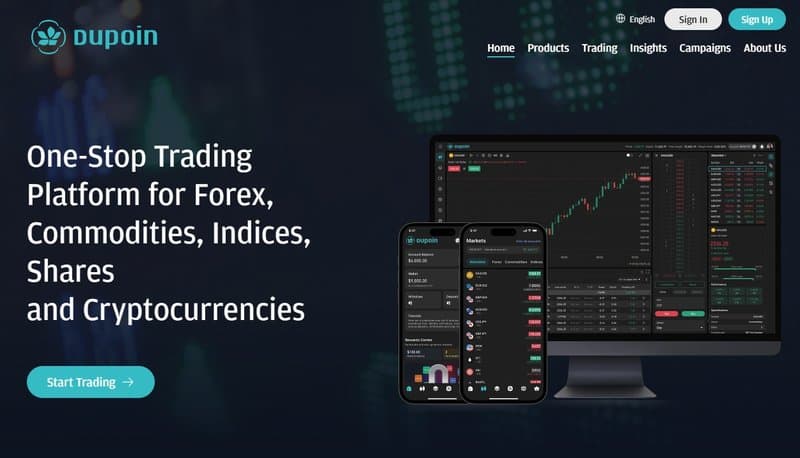 Trang chính của Dupoin