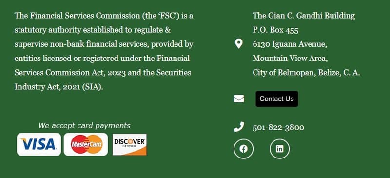Axiory FSC Inquiry