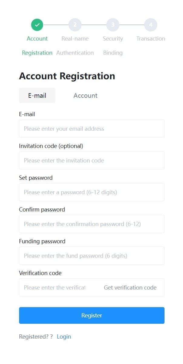 ENTG's account registration
