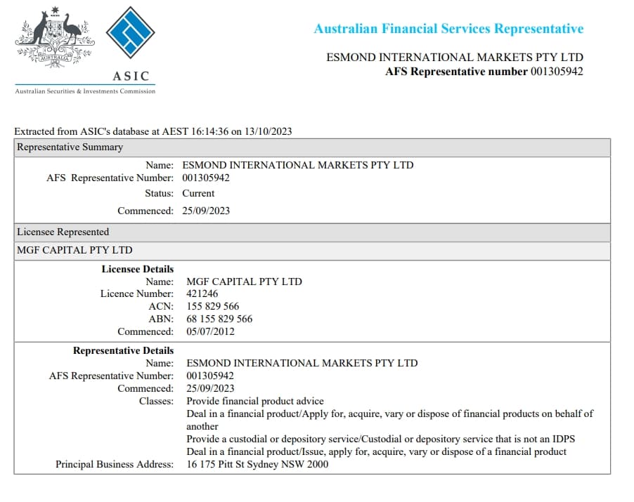澳大利亚证券和投资委员会(ASIC)