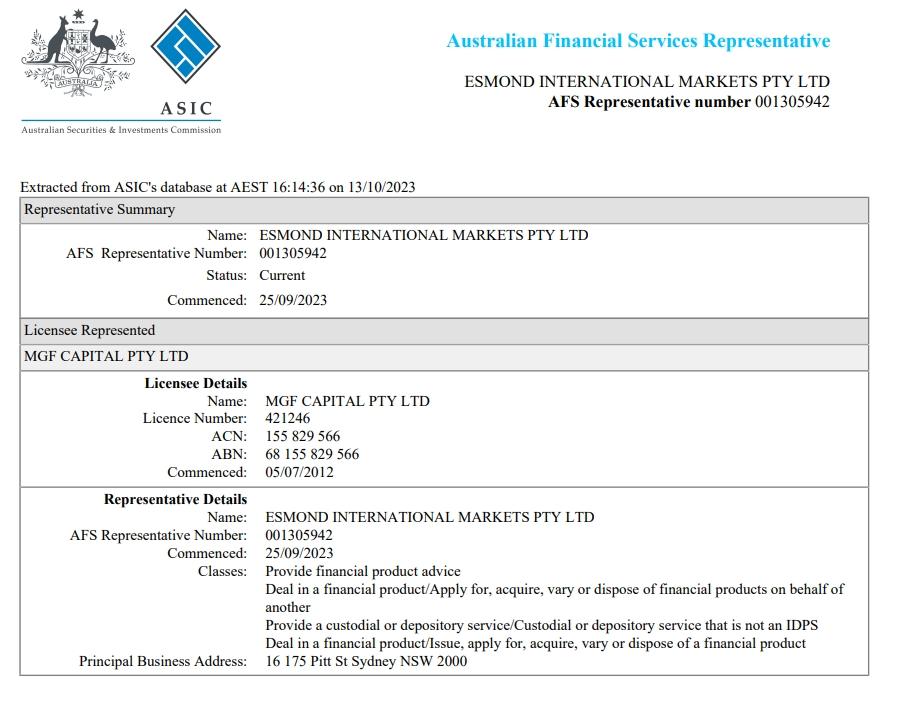 澳大利亚证券和投资委员会(ASIC)