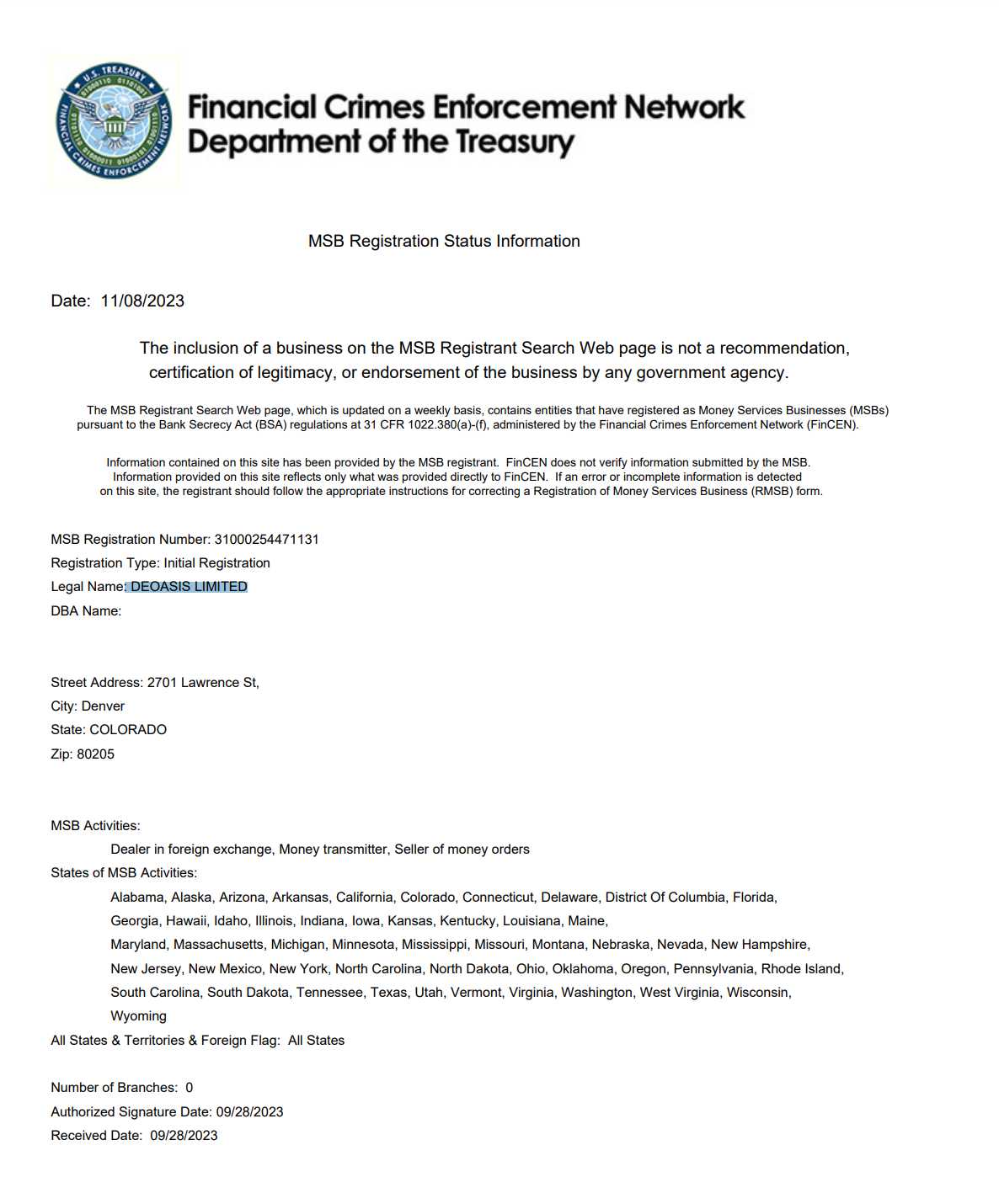 美国金融犯罪执法网络(FinCEN)