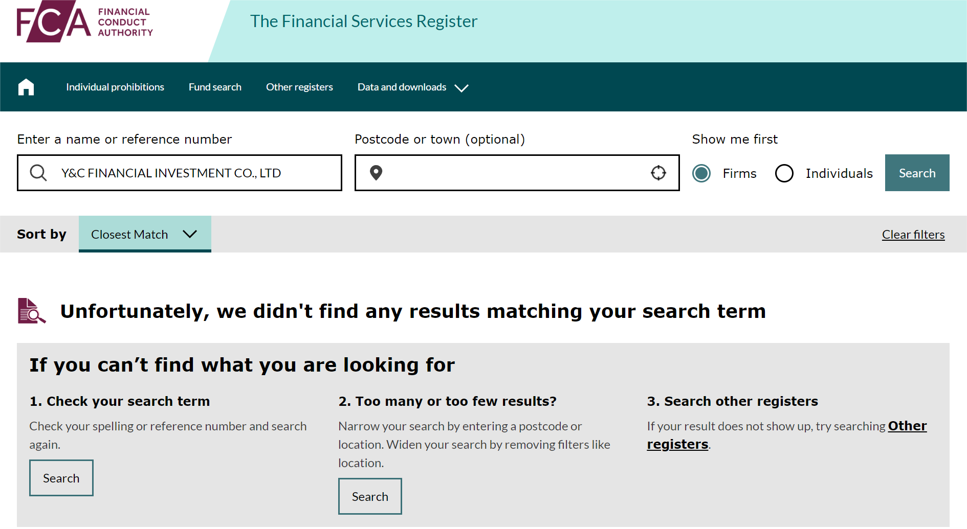 英国金融行为监管局（FCA）