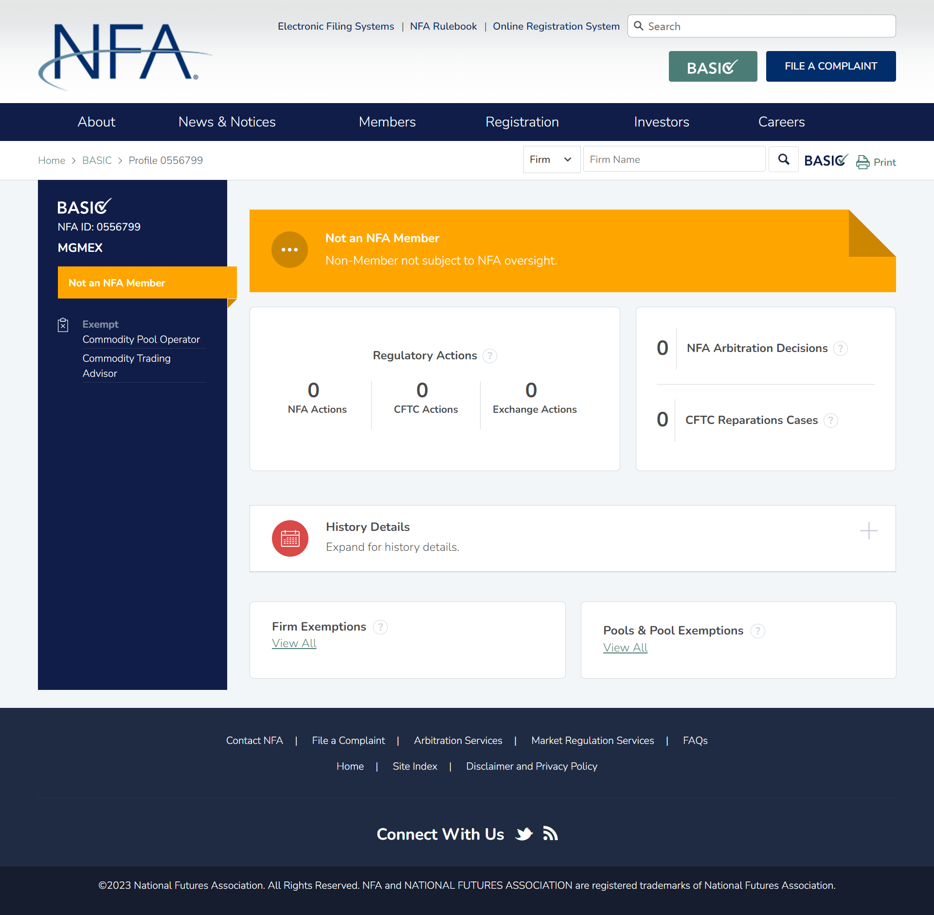 美国全国期货协会(NFA)