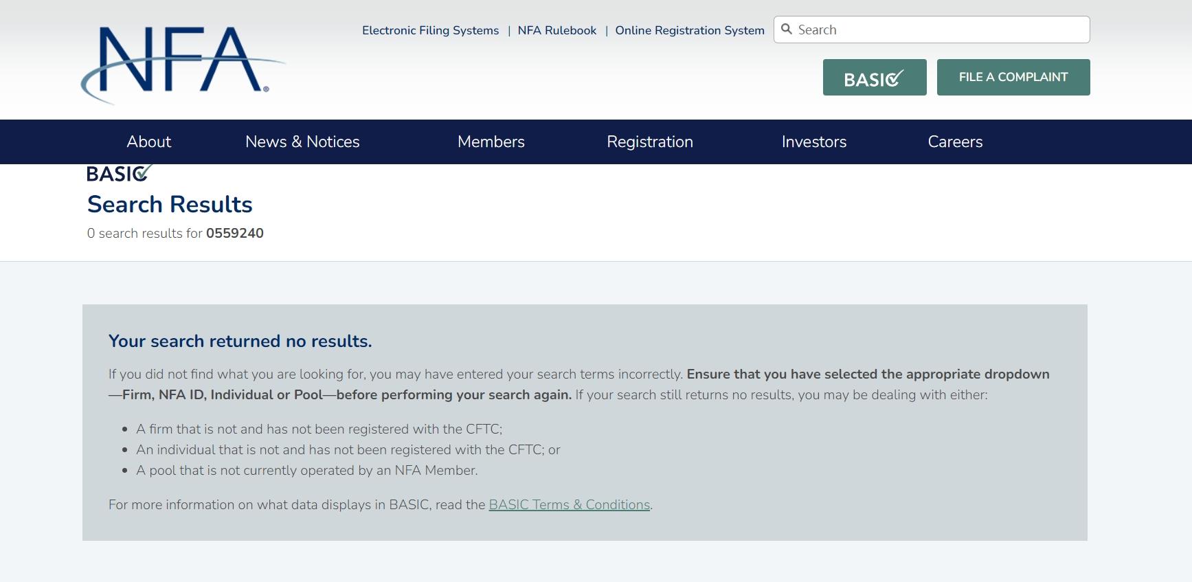 Regulatory information